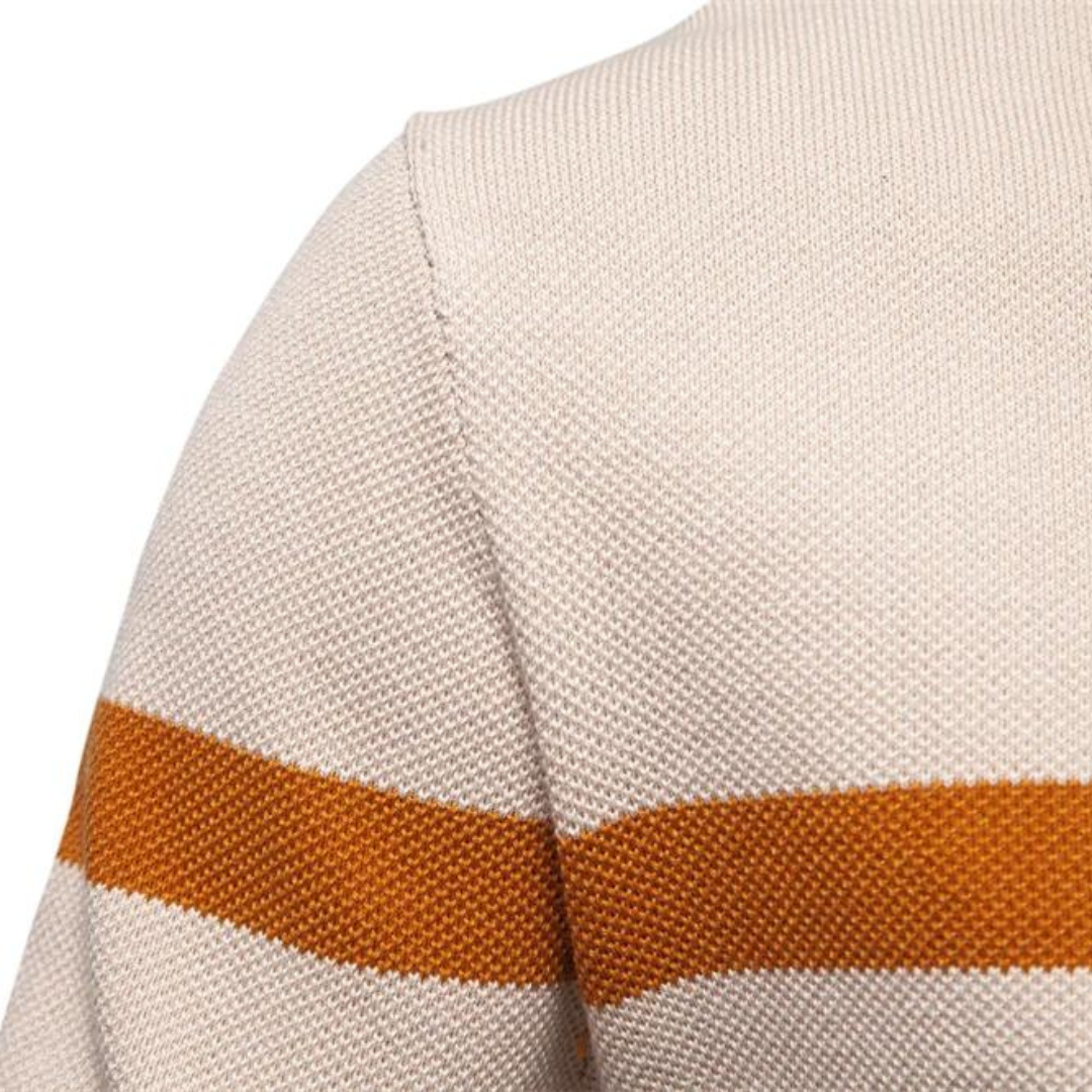 Adam | Sweater with Quarter Zipper