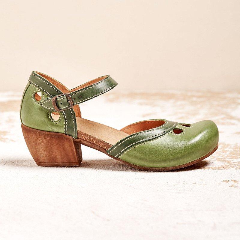 Amalia™ | Orthopedic sandals with low heel