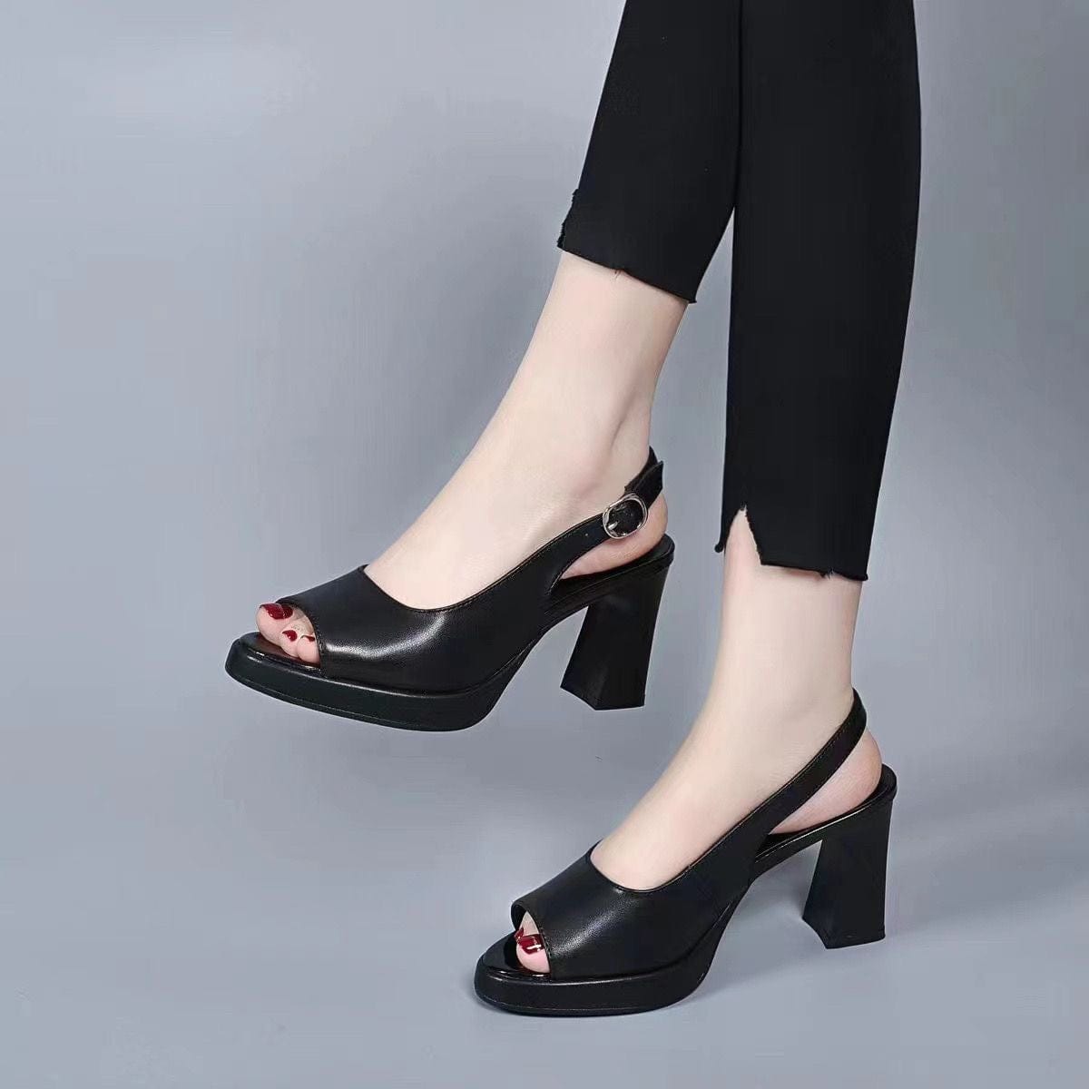 Mélanie | Orthopedic leather heels