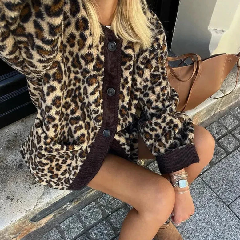 Miriam | Stylish Leopard Cardigan