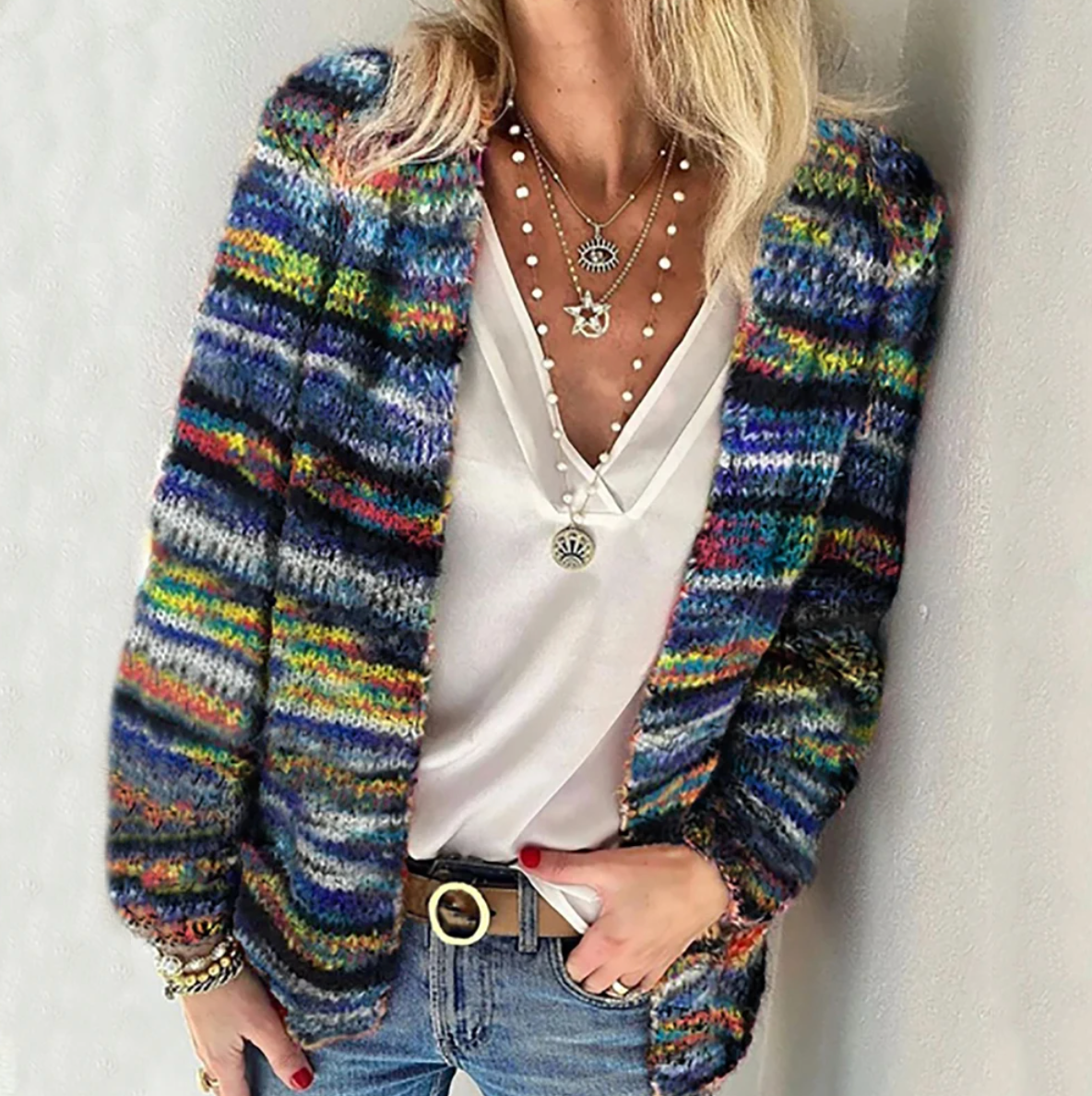 Cleo | Multicolor Cardigan