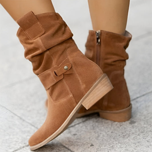 Eden | Suede Leather Boots